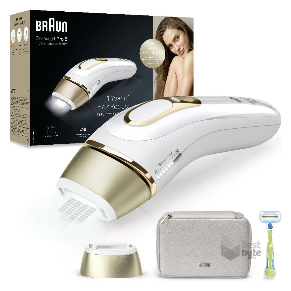 Braun SILK-EXPERT IPL PL5052 villanófényes szőrtelenítő