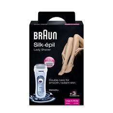 Braun LS5160 Silk&Soft LadyShaver női elemes borotva