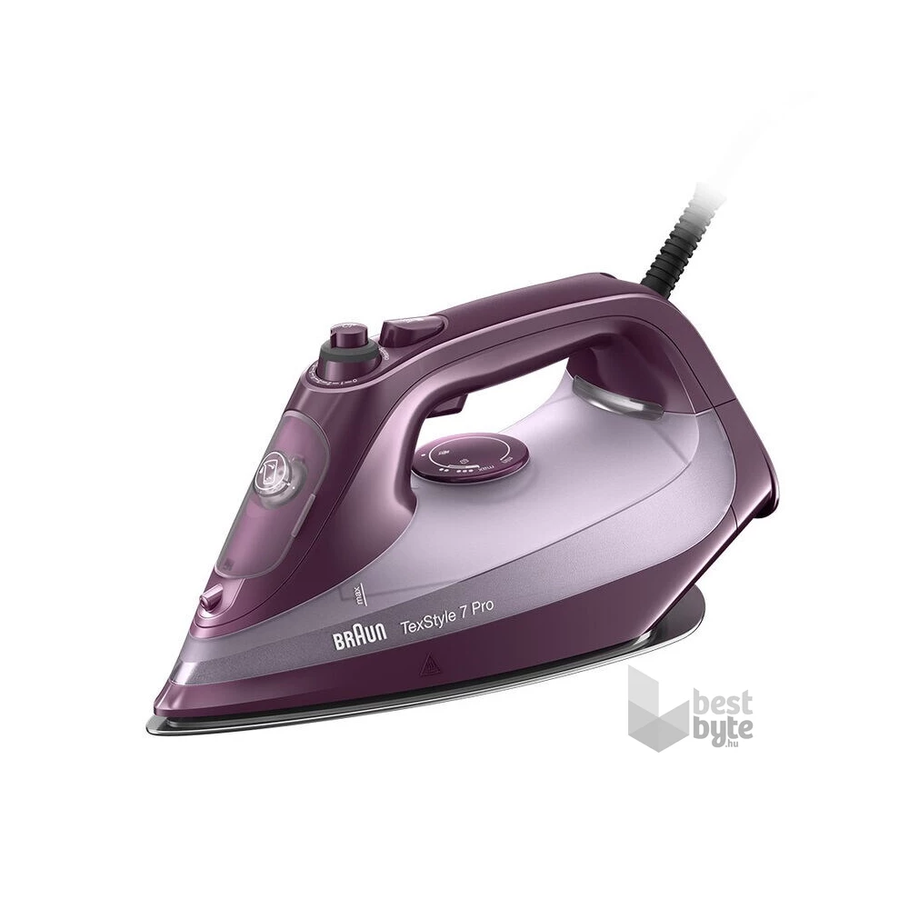 BRAUN TexStyle 7 Pro SI7181VI bíbor gőzölős vasaló