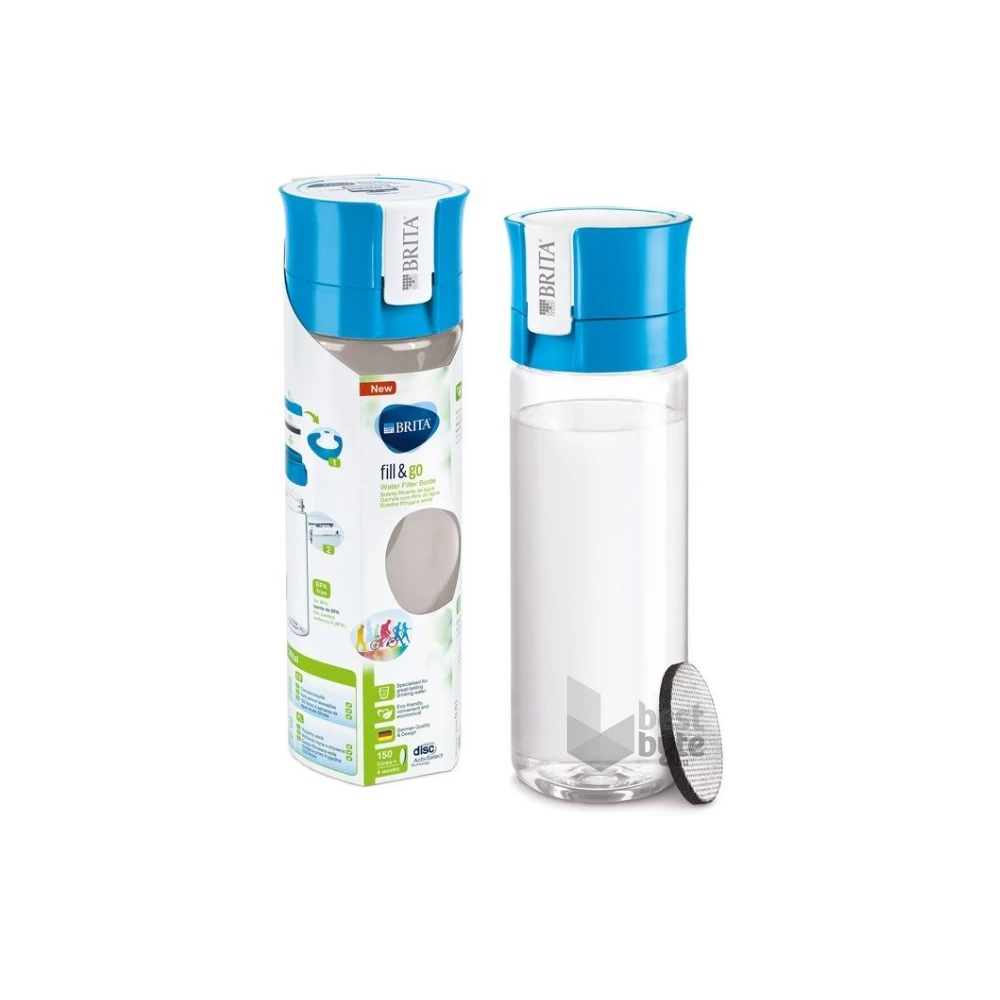 Brita Fill&Go Vital vízszűrős kulacs 600ml kék
