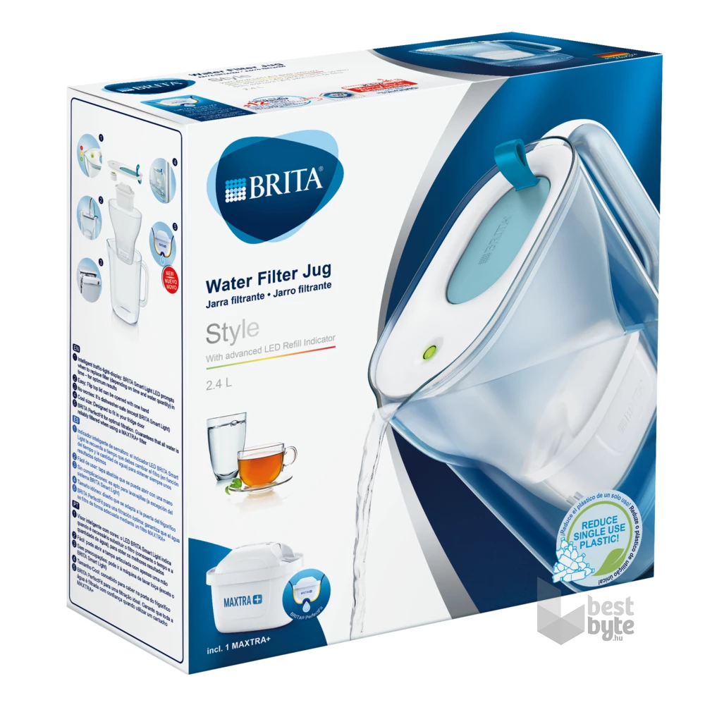 Brita BRH1039279 Style Maxtra+ 2,4l kék vízszűrő kancsó