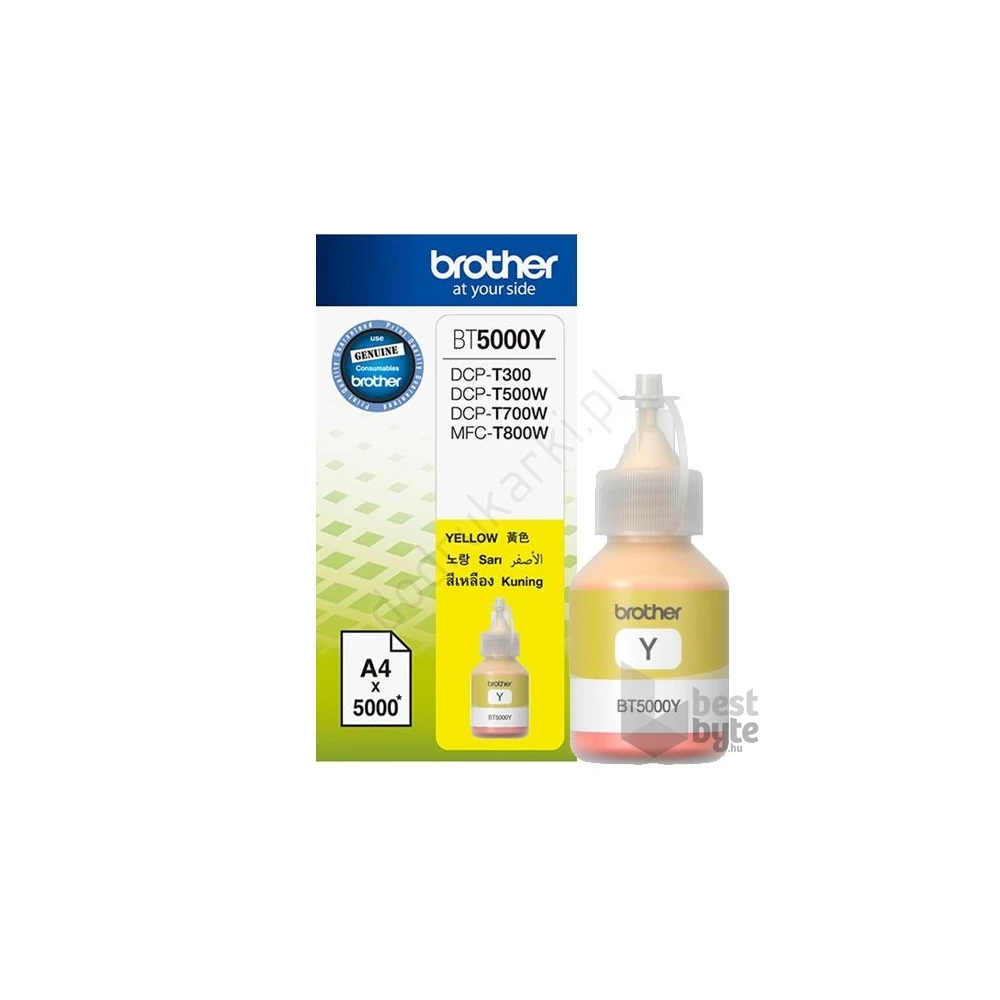 Brother BT5000Y 48,8ml sárga tintapalack