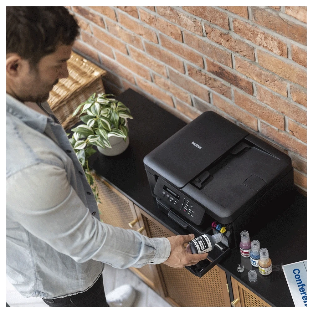 Brother DCP-T735W (16 lap/perc, WiFi/USB, 6000x1200dpi, ADF, duplex, 128MB) színes multifunkciós tintasugaras nyomtató