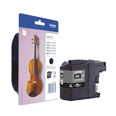 Brother LC127XLBK Tintapatron XL, fekete