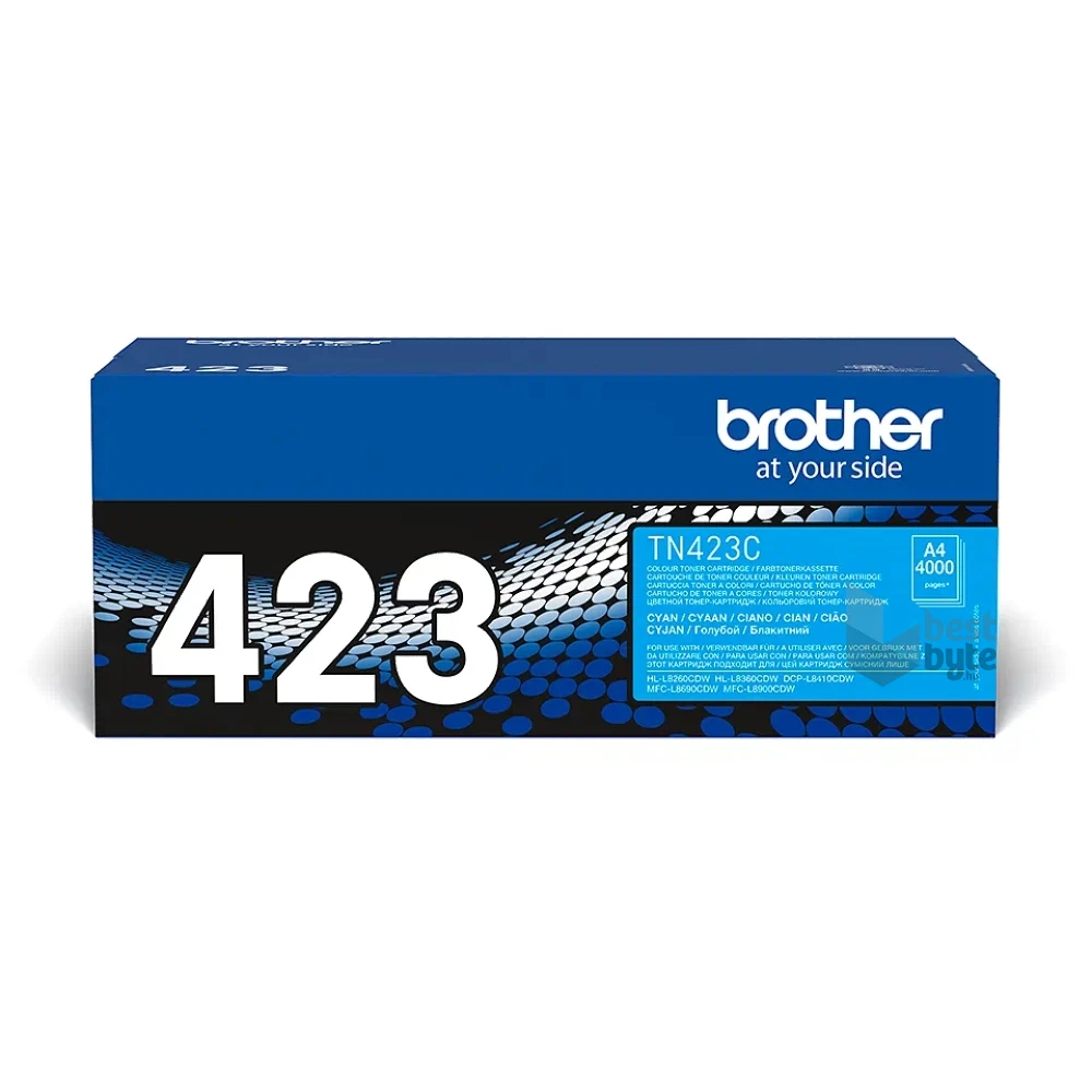 Brother TN423C 4000 oldalas ciánkék toner