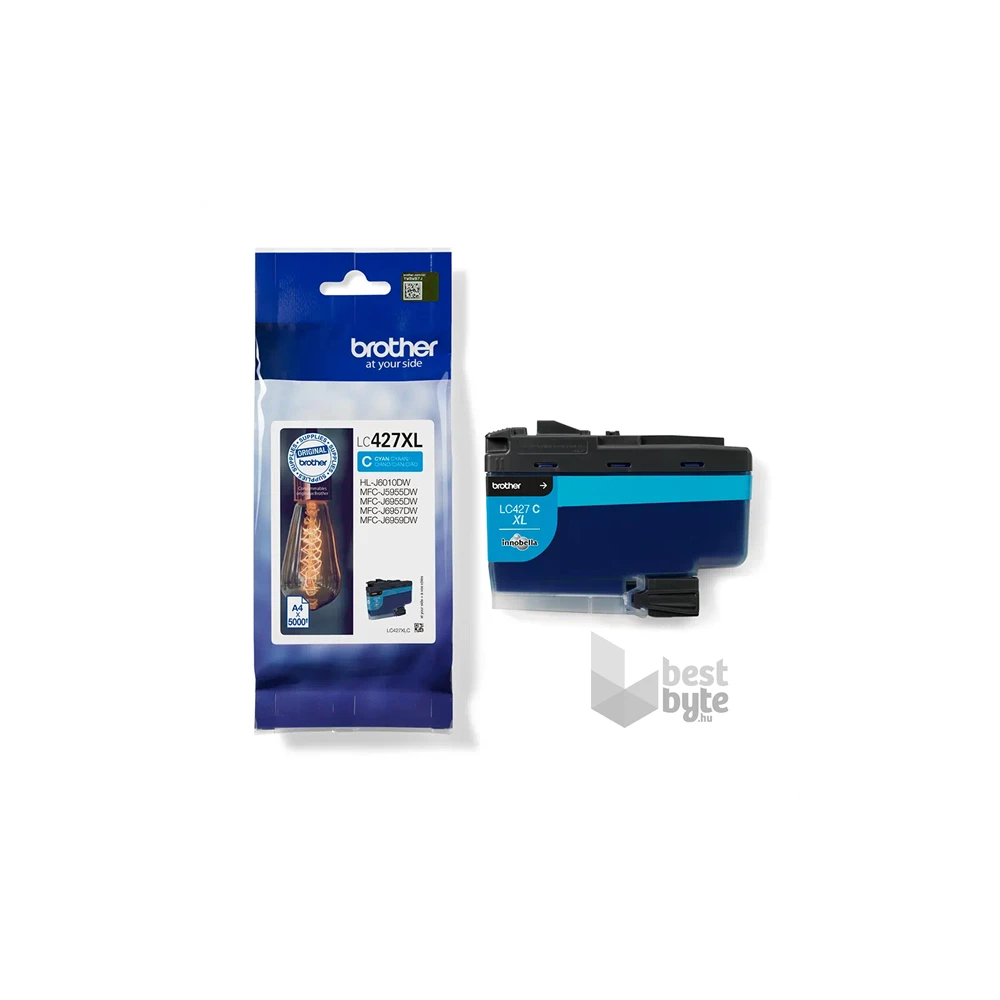 Brother patron LC427XLC, Cián, 5000 oldal, MFCJ5955/6955/6957