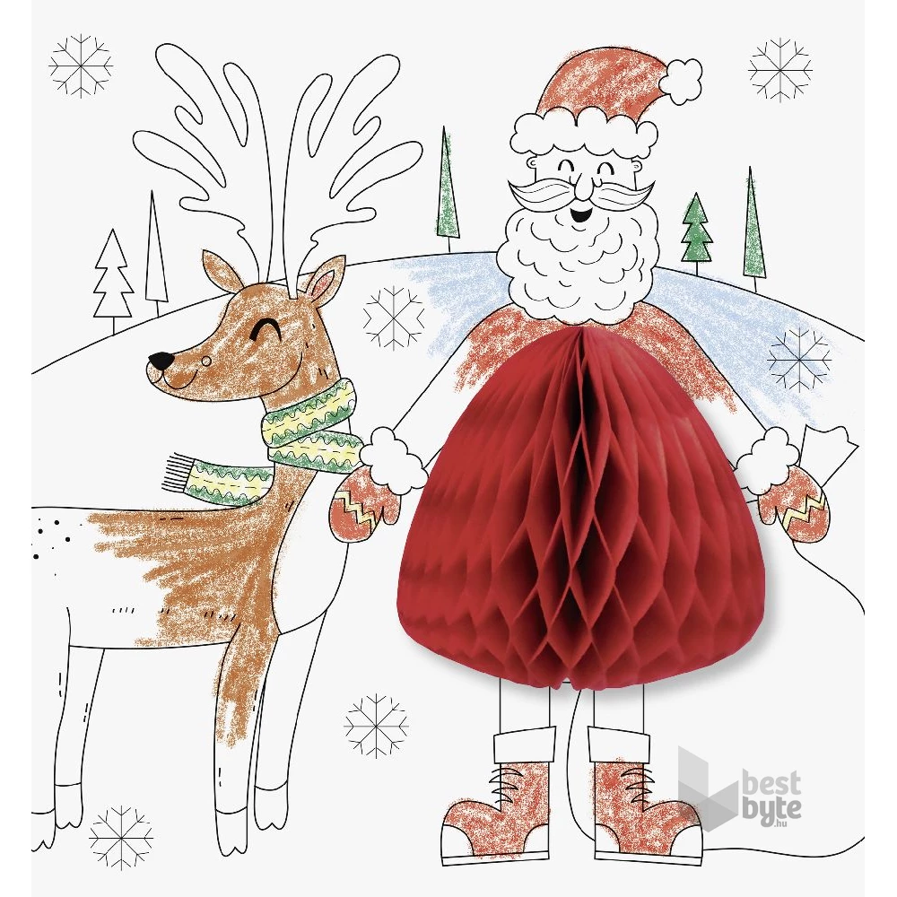 Brunnen 3D Colouring Set Kedves állatok színező szett
