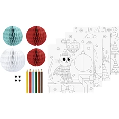 Brunnen 3D Colouring Set Tél színező szett