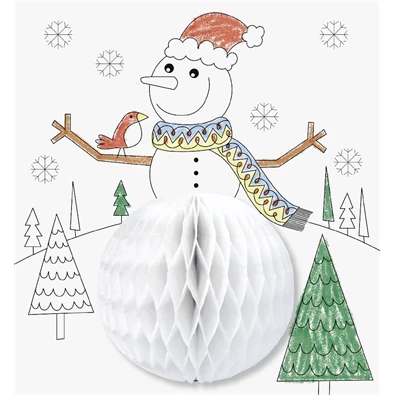 Brunnen 3D Colouring Set Tél színező szett