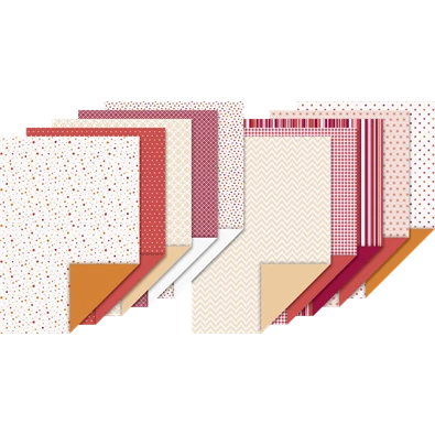 Heyda Piros A4 20 lapos kartonlap szett