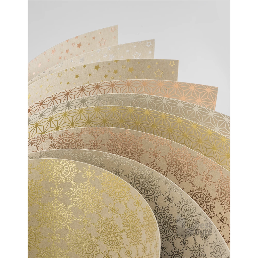 Heyda Star A4 12 lapos natúr kartonlap szett