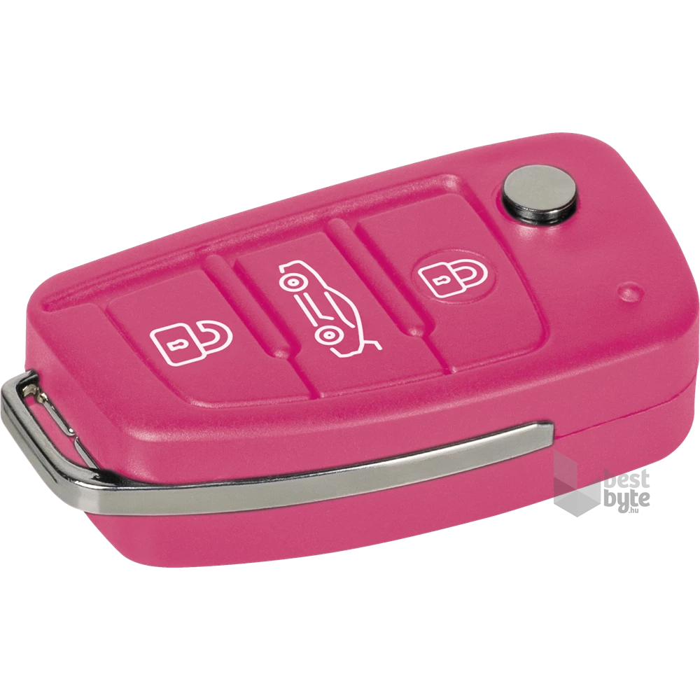 Brunnen autókulcs alakú pink radír