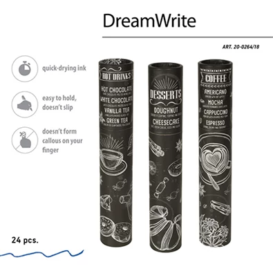 Bruno Visconti Dreamwrite Café Nero 0,7 mm, kék golyóstoll