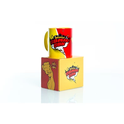 Budapest Comic Con - Logós 350ml bögre