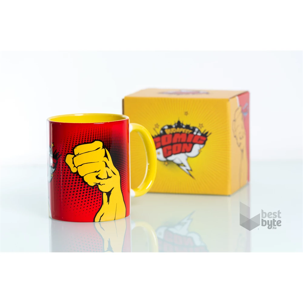Budapest Comic Con - Logós 350ml bögre