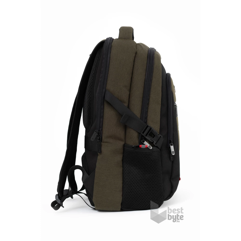 Budmil 10110265 S2 Andreo khaki ovális hátitáska