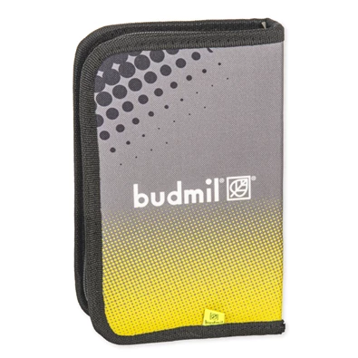 Budmil 10120066062 fekete-sárga tolltartó