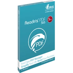 CANON IRIScan Readiris PDF Family 365 - 5lic Win - Box PDF Manager