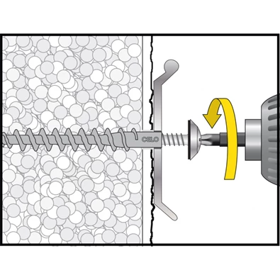 CELO 4,5 x 25 TX25 V2A EPDM tömítéssel 50 db / doboz bádogos csavar