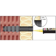 CELO Resitherm 120-160 mm szigetelés vastagsághoz rögzítő szett