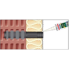 CELO Resitherm 120-160 mm szigetelés vastagsághoz rögzítő szett
