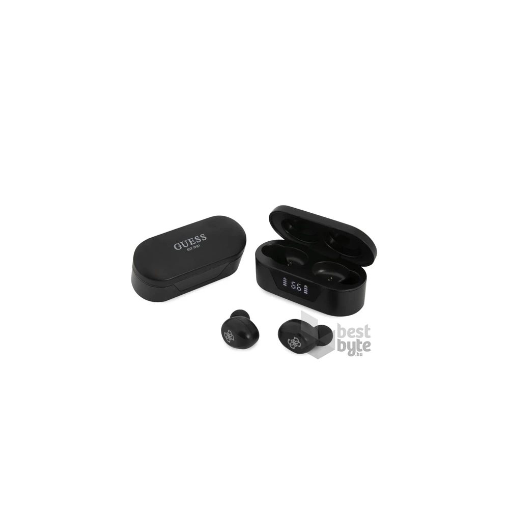 CG Mobile GUESS GUTWST31EK True Wireless Bluetooth fekete fülhallgató