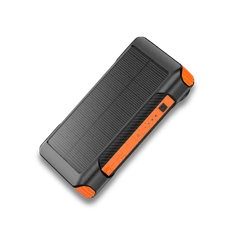 CHG Alcor SD10000 Solar & Dynamo vésztöltő beépített lámpával - narancssárga power bank