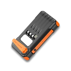 CHG Alcor SD10000 Solar & Dynamo vésztöltő beépített lámpával - narancssárga power bank