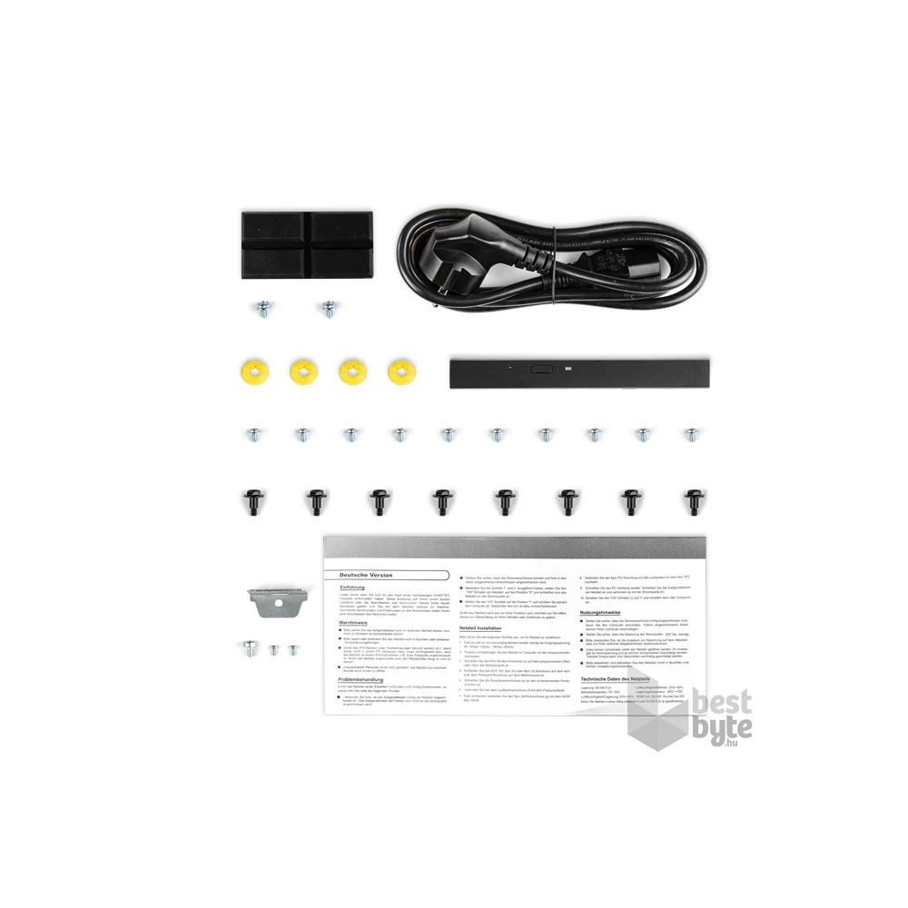 CHIEFTEC BS-10B-300 fekete 300W ATX ház