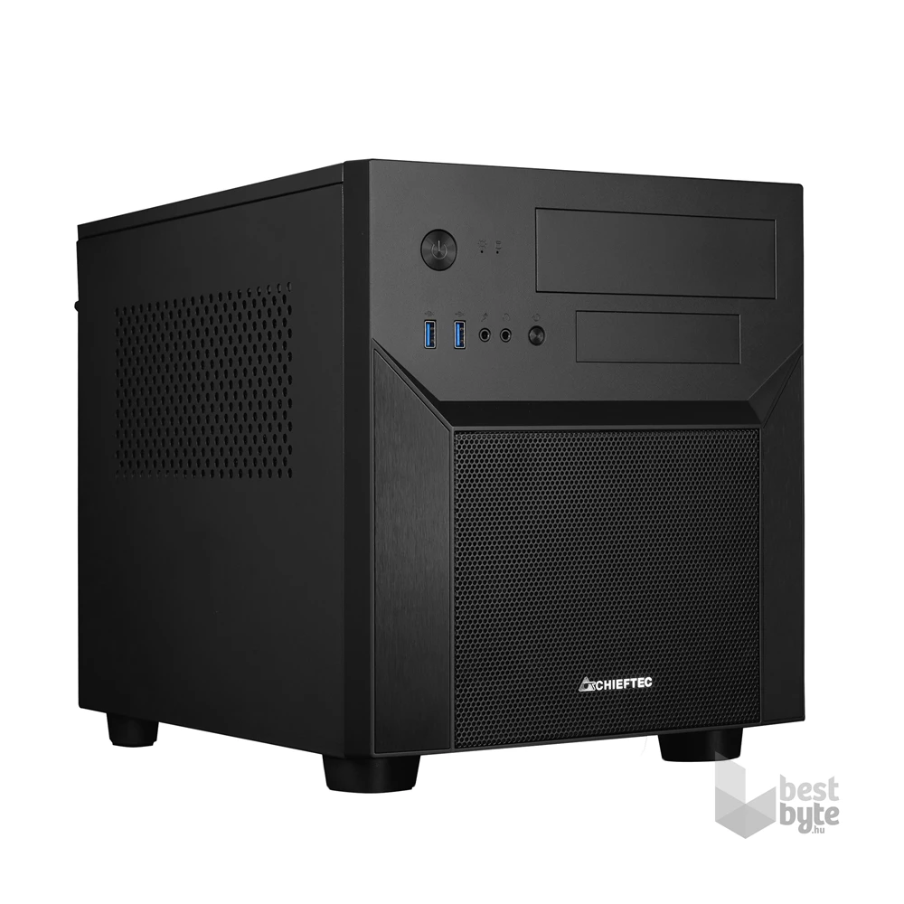 CHIEFTEC CI-02B-OP fekete (táp nélküli) mATX ház
