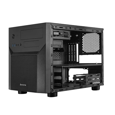 CHIEFTEC CI-02B-OP fekete (táp nélküli) mATX ház