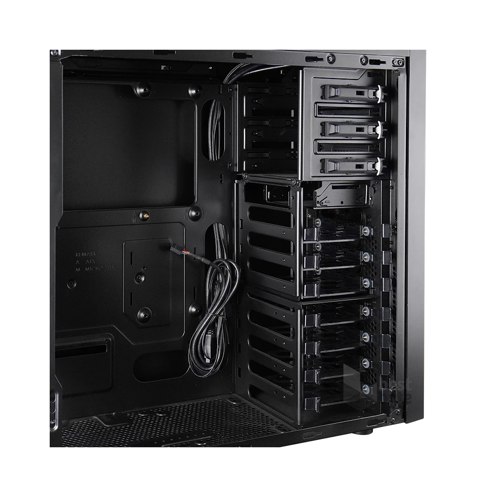 CHIEFTEC CW-01B-OP fekete (táp nélküli) ATX ház