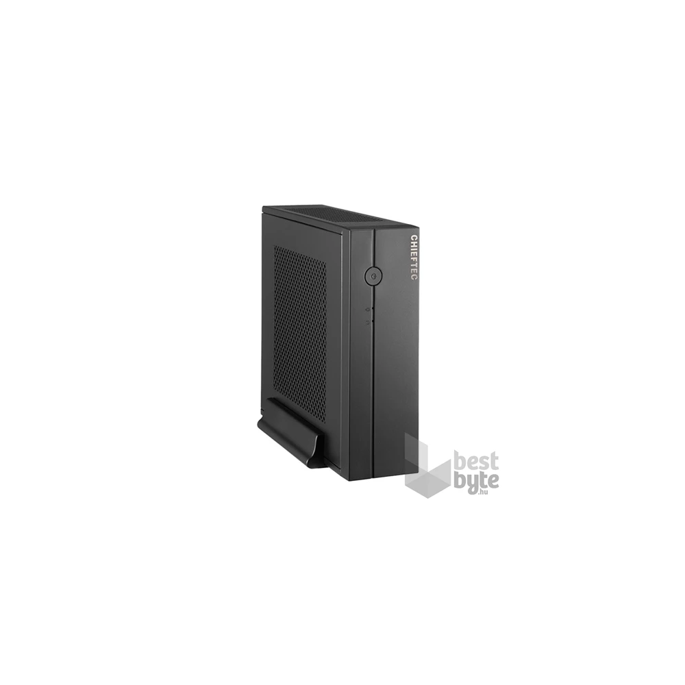CHIEFTEC Ház Compact IX-01B-120W, ITX, 120W Tápegységgel, fekete