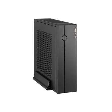 CHIEFTEC Ház Compact IX-01B-120W, ITX, 120W Tápegységgel, fekete