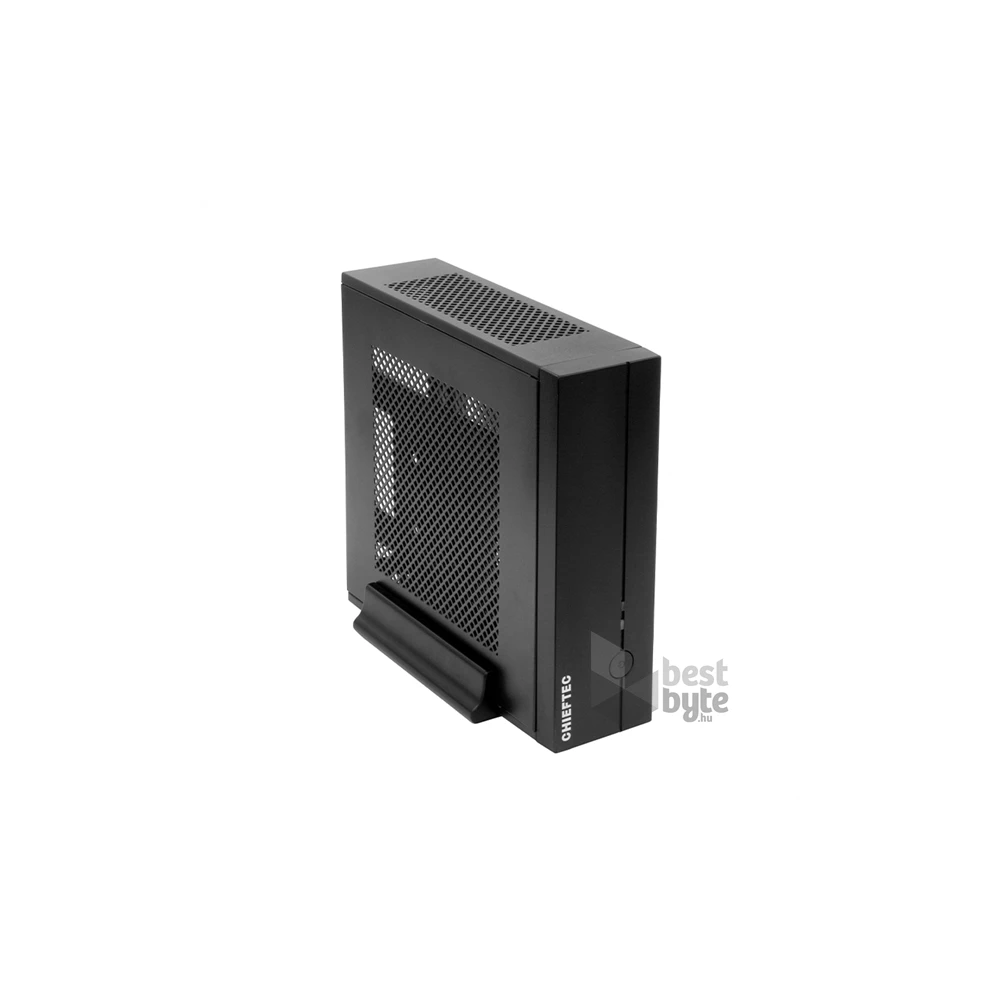 CHIEFTEC Ház Compact IX-01B-120W, ITX, 120W Tápegységgel, fekete