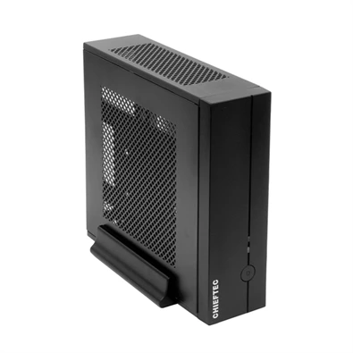 CHIEFTEC Ház Compact IX-01B-120W, ITX, 120W Tápegységgel, fekete