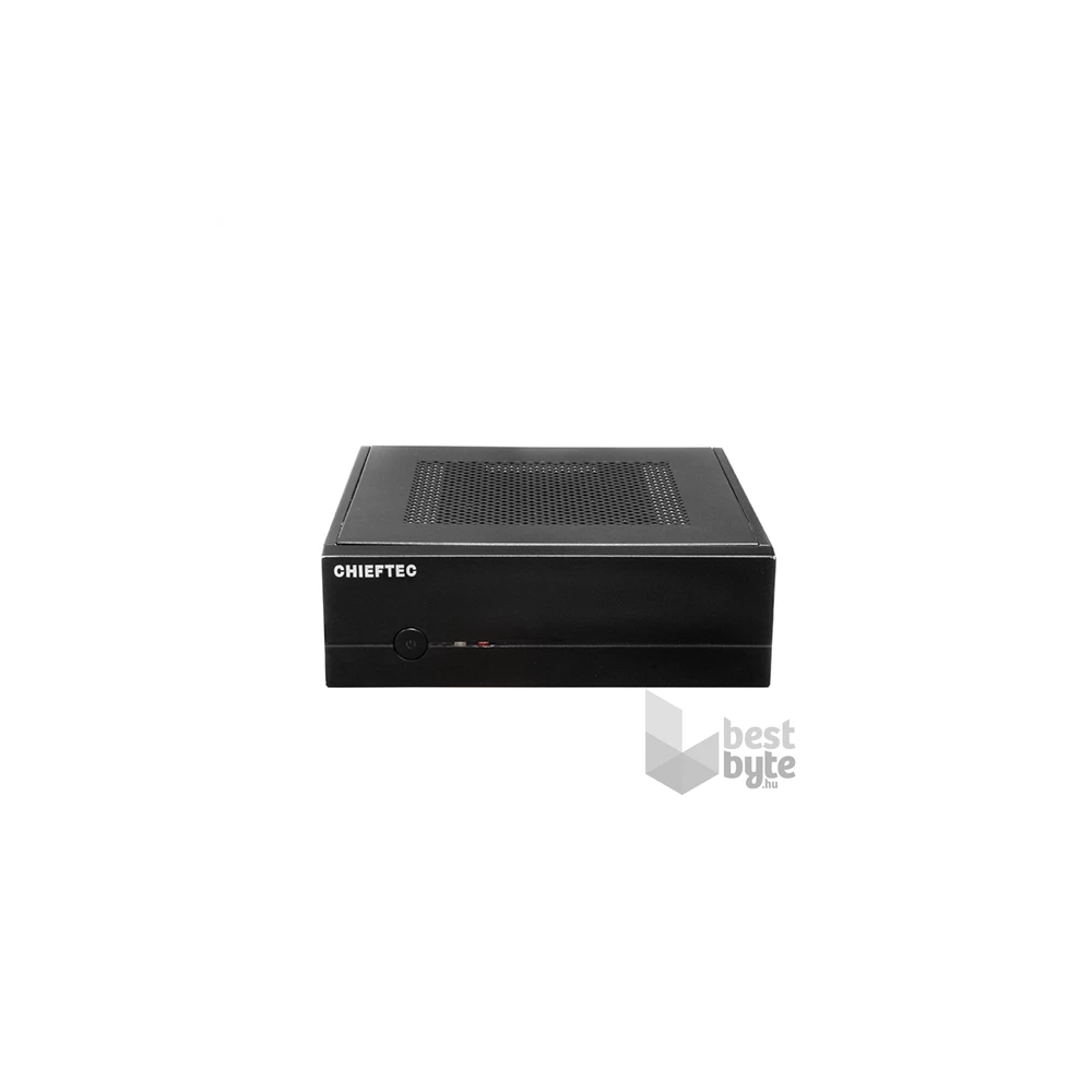CHIEFTEC Ház Compact IX-01B-120W, ITX, 120W Tápegységgel, fekete