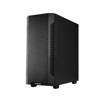 CHIEFTEC Ház ELOX AS-01B-OP ATX, 1db Ventillátorral, Tápegység nélkül, Fekete