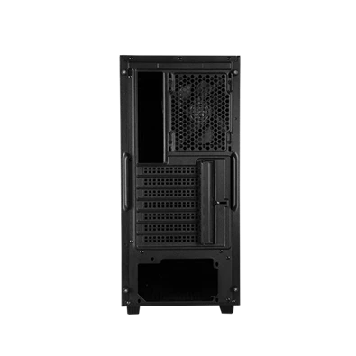 CHIEFTEC Ház ELOX AS-01B-OP ATX, 1db Ventillátorral, Tápegység nélkül, Fekete