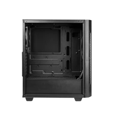 CHIEFTEC Ház ELOX AS-01B-OP ATX, 1db Ventillátorral, Tápegység nélkül, Fekete