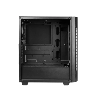 CHIEFTEC Ház ELOX AS-01B-OP ATX, 1db Ventillátorral, Tápegység nélkül, Fekete