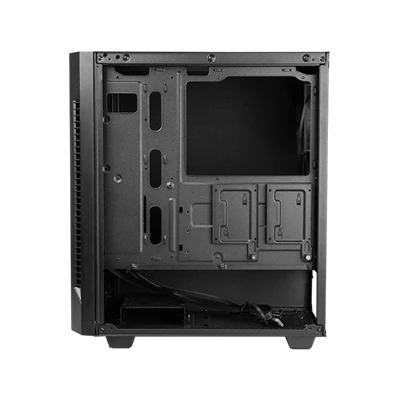 CHIEFTEC Ház ELOX AS-01B-OP ATX, 1db Ventillátorral, Tápegység nélkül, Fekete