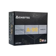 CHIEFTEC Tápegység Moduláris, A-90 Series 750W, 12cm ATX BOX