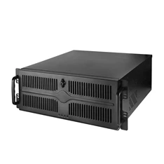 CHIEFTEC UNC-409S-B-OP fekete (táp nélküli) 4U rackbe szerelhető ATX ház
