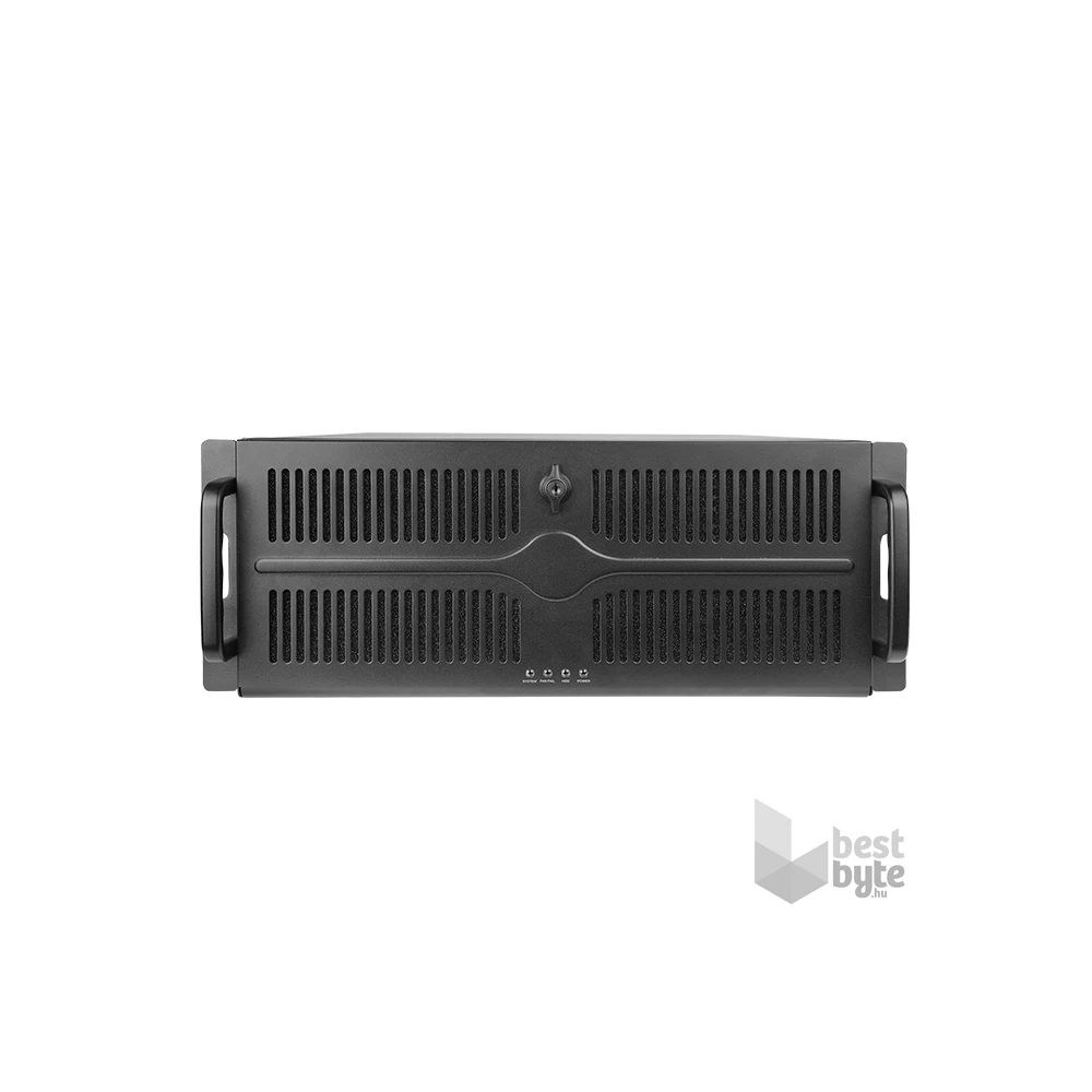 CHIEFTEC UNC-409S-B-OP fekete (táp nélküli) 4U rackbe szerelhető ATX ház