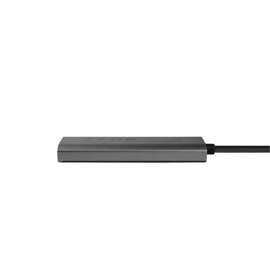 CHIEFTEC USB HUB 5-in-1, USB-C, 2xUSB-A, USB-C, HDMI, 80W USB-C Töltő port, fekete