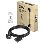 CLUB3D DVI-D Dual Link - DVI-D Dual Link 3m kétirányú kábel