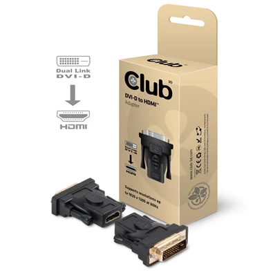 CLUB3D DVI-D - HDMI adapter