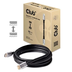CLUB3D DisplayPort 1.4 HBR3 - DisplayPort 1.4 HBR3 8K/60Hz 4m kábel