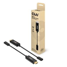 CLUB3D HDMI 2.0 - USB Type C 4K60Hz aktív adapter